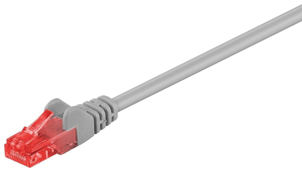 Microconnect B-UTP610 networking cable Grey 10 m Cat6 U/UTP (UTP)