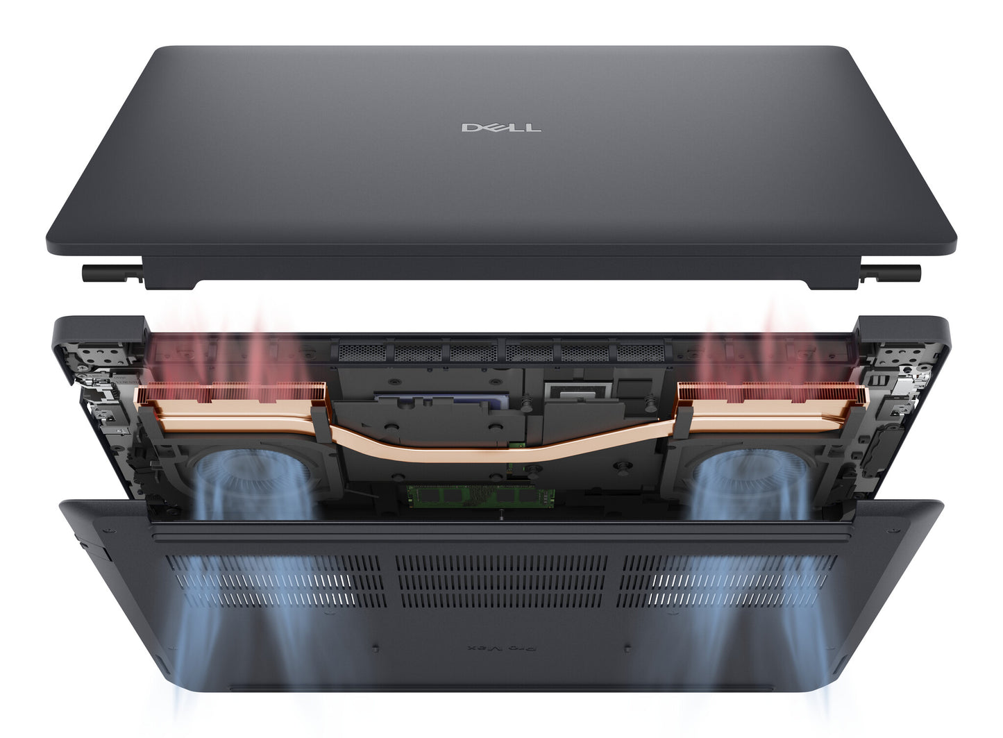 DELL Pro Max 16 MC16250 Intel Core Ultra 7 265H Mobile workstation 40.6 cm (16") Full HD+ 16 GB DDR5-SDRAM 512 GB SSD NVIDIA RTX PRO 500 Blackwell Wi-Fi 7 (802.11be) Windows 11 Pro UK English Black