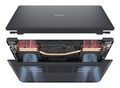 DELL Pro Max 16 MC16250 Intel Core Ultra 7 265H Mobile workstation 40.6 cm (16") Full HD+ 16 GB DDR5-SDRAM 512 GB SSD NVIDIA RTX PRO 500 Blackwell Wi-Fi 7 (802.11be) Windows 11 Pro UK English Black