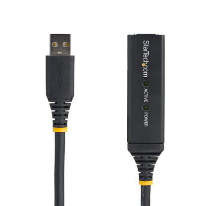 StarTech.com 5m (16ft) USB 2.0 Active Extension Cable - M/F
