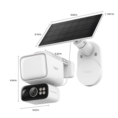 TP-Link Tapo Solar-Powered Floodlight Pan/Tilt Security Camera Kit