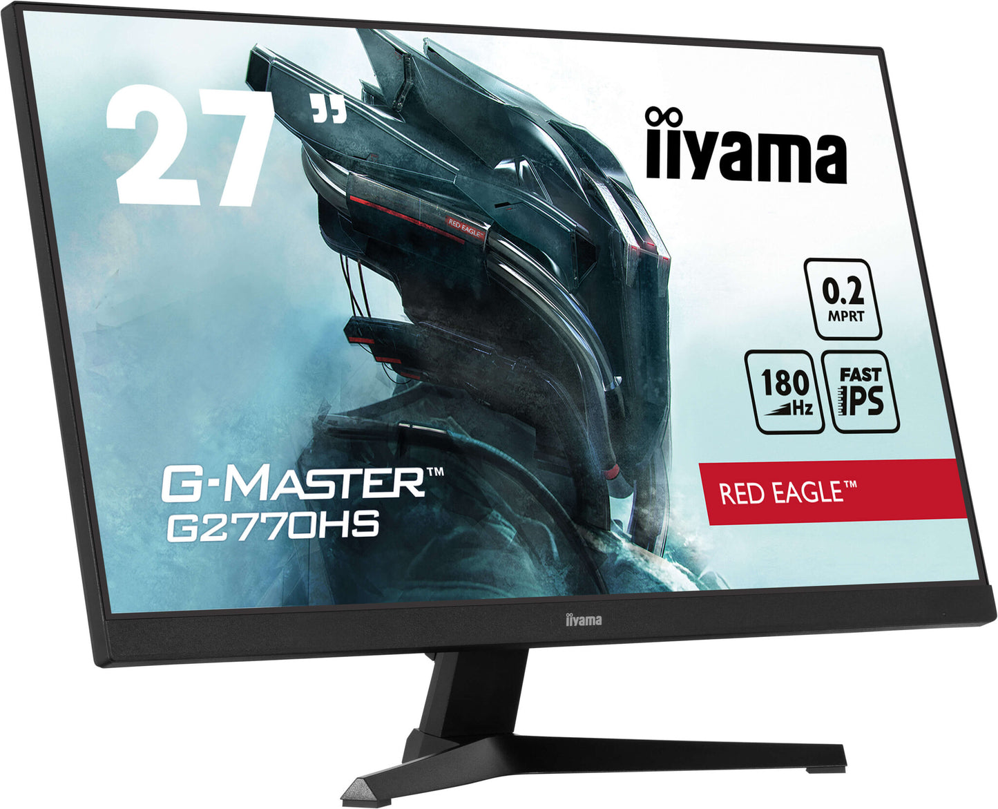 iiyama G-MASTER G2770HS-B1 computer monitor 68.6 cm (27") 1920 x 1080 pixels Full HD LCD Black