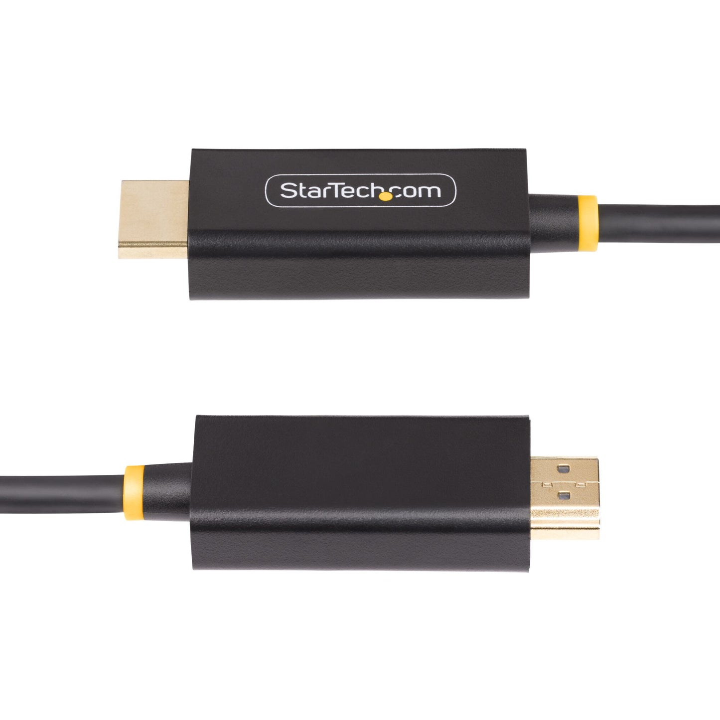 StarTech.com 1m DisplayPort to HDMI Adapter Cable, 4K 60Hz with HDR, DP to HDMI 2.0b, Active Video Converter, DisplayPort Desktop to HDMI Monitor