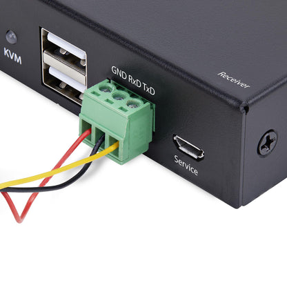StarTech.com HDMI KVM Receiver Over IP Network for the IH2006 Product Series, 4K 60Hz, Driverless, AVoIP, Includes Mounting Kit, Receiver Only