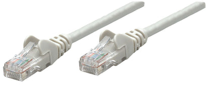 Intellinet Network Patch Cable, Cat6, 50m, Grey, Copper, S/FTP, LSOH / LSZH, PVC, RJ45, Gold Plated Contacts, Snagless, Booted, Lifetime Warranty