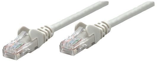 Intellinet Network Patch Cable, Cat6, 50m, Grey, Copper, S/FTP, LSOH / LSZH, PVC, RJ45, Gold Plated Contacts, Snagless, Booted, Lifetime Warranty