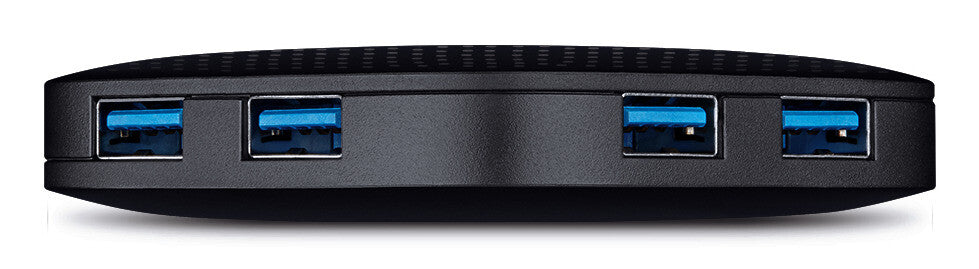 TP-Link UH400 interface hub USB 3.2 Gen 1 (3.1 Gen 1) Type-A 5000 Mbit/s Black