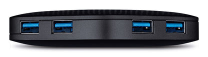 TP-Link UH400 interface hub USB 3.2 Gen 1 (3.1 Gen 1) Type-A 5000 Mbit/s Black