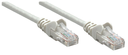 Intellinet Network Patch Cable, Cat6, 50m, Grey, Copper, S/FTP, LSOH / LSZH, PVC, RJ45, Gold Plated Contacts, Snagless, Booted, Lifetime Warranty