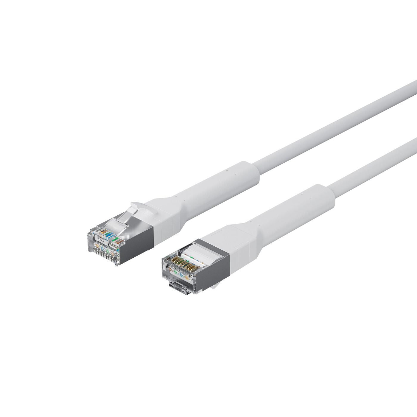 Lanview LV-6AFTP-FLEX-ANG-02W networking cable White 2 m Cat6a U/FTP (STP)