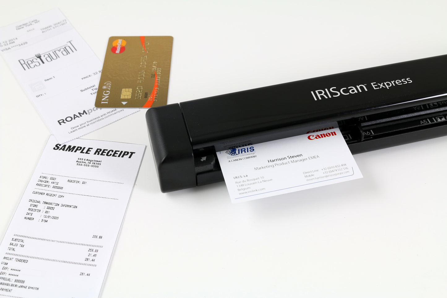 I.R.I.S. IRIScan Express 4 Sheet-fed scanner 1200 x 1200 DPI A4 Black