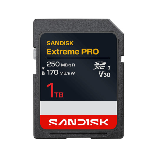 SanDisk Extreme PRO SD UHS-I 1TB SDXC memory card