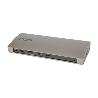 StarTech.com Thunderbolt 4 Dock, 96W Power Delivery, Single 8K/Dual Monitor 4K 60Hz, 3xTB4/USB4 ports, 4xUSB-A, SD, GbE, Thunderbolt 4 Docking Station for Windows or TB3 MacBook, 0.8m Cable
