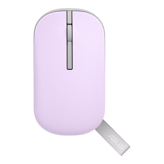 ASUS Marshmallow MD100 mouse, Wireless and Bluetooth, 1600 DPI