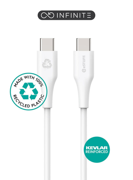 eSTUFF ES604370 USB cable USB 2.0 3 m USB C White