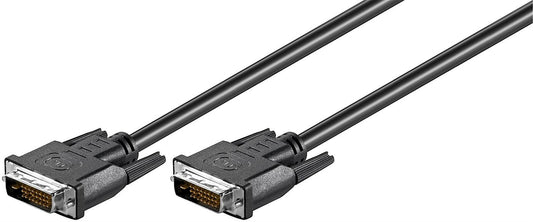 Microconnect MONCC5 DVI cable 5 m DVI-D Black