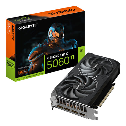 Gigabyte RTX 5060 Ti Windforce Max OC 8GB card