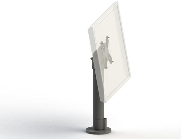Ergonomic Solutions SpacePole POS SPV1102 monitor mount / stand 30 cm (11.8") Desk Black