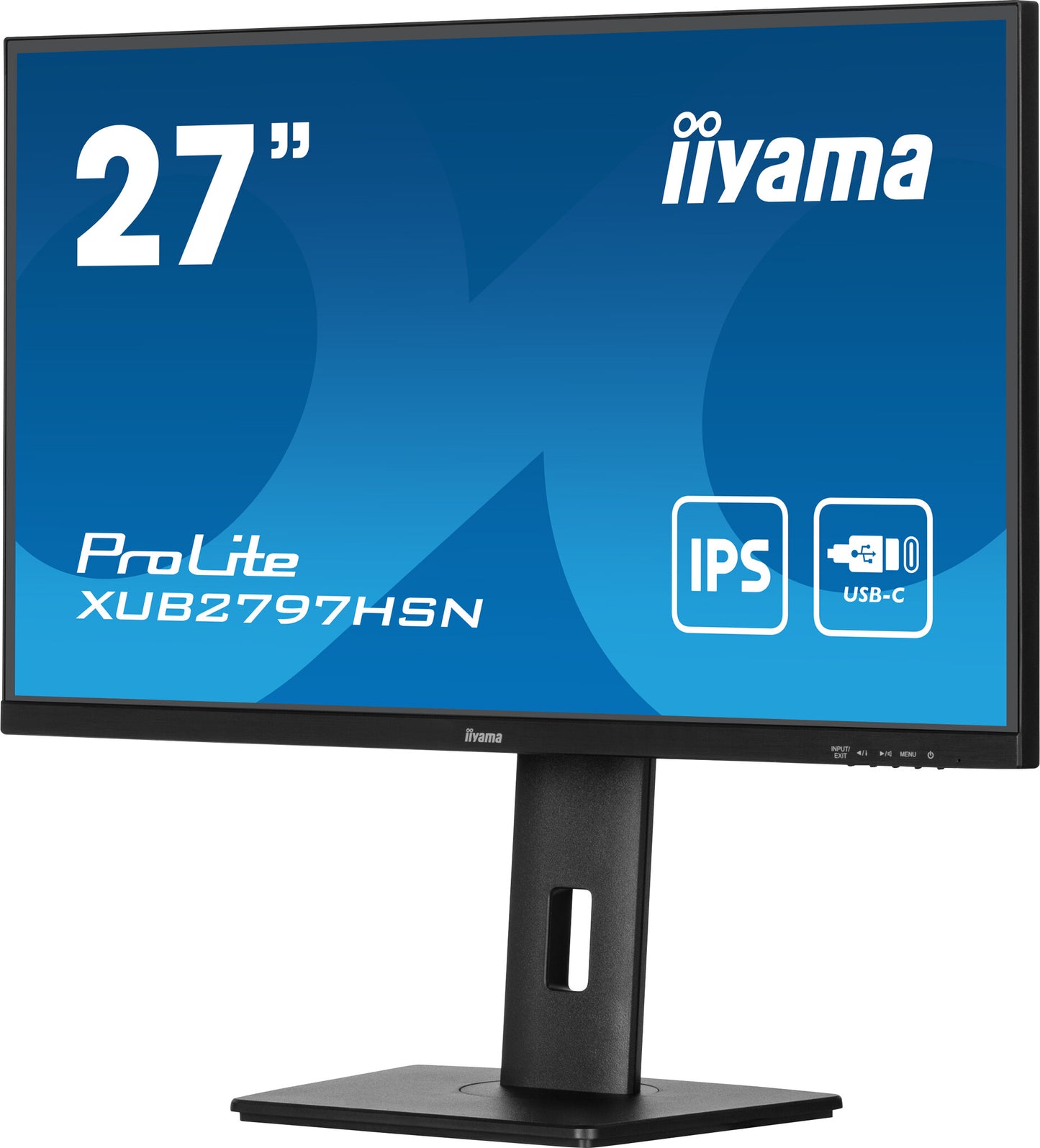 iiyama ProLite XUB2797HSN-B2 computer monitor 68.6 cm (27") 1920 x 1080 pixels Full HD LED Black