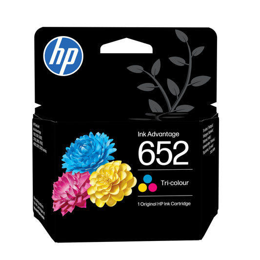 HP 652 Black Original Ink Advantage Cartridge