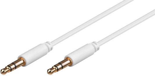 Microconnect AUDLL2W audio cable 2 m 3.5mm White