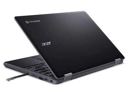 Acer Chromebook SPIN 511 R756TN-TCO N100 4GB/64GB Intel® N 29.5 cm (11.6") Touchscreen HD LPDDR5-SDRAM eMMC Wi-Fi 6E (802.11ax) ChromeOS Black