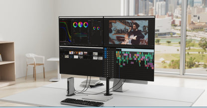 Kensington AD4010T4 Thunderbolt 4 and USB4 Quad Video Docking Station - 98W PD - DP/HDMI - Windows/macOS
