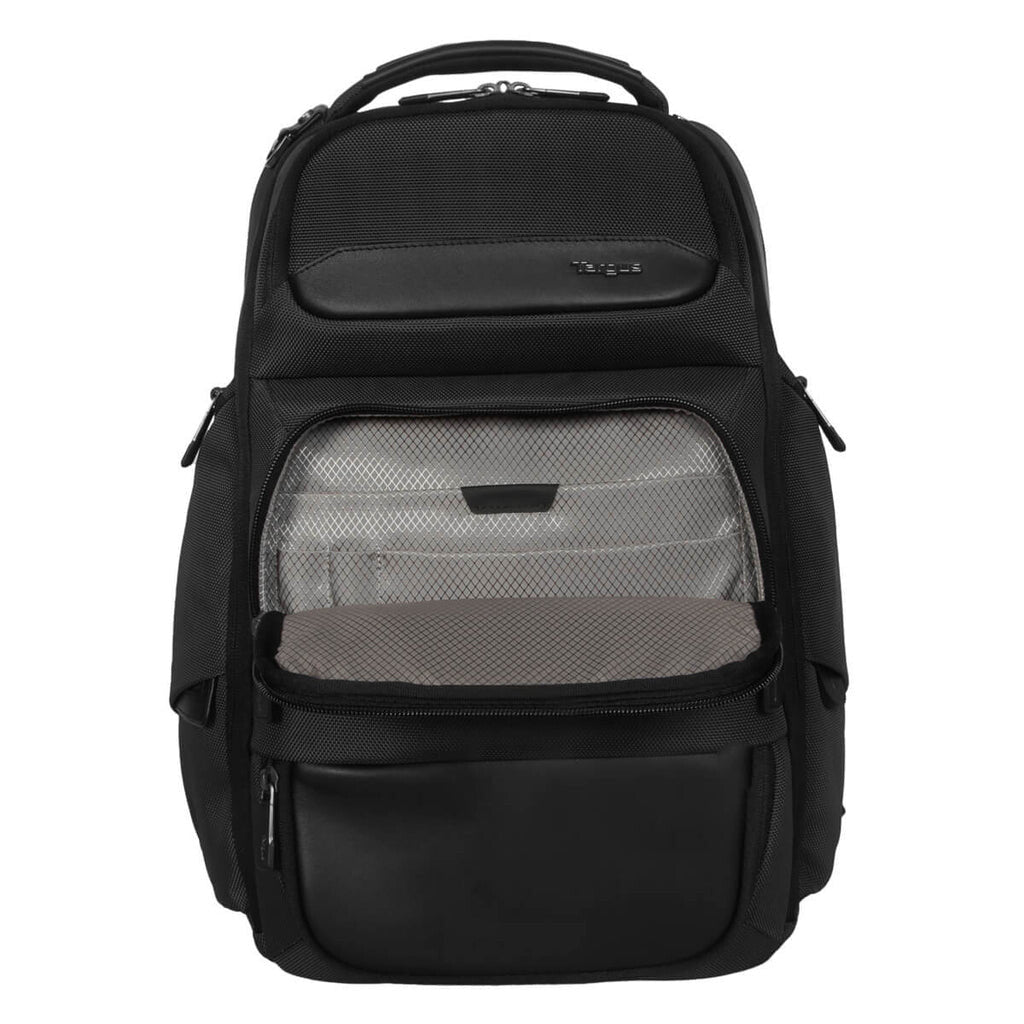 Targus HeritageLuxe backpack Travel backpack Black Polyester