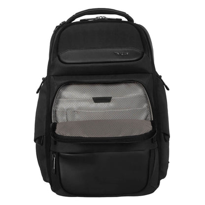 Targus HeritageLuxe backpack Travel backpack Black Polyester