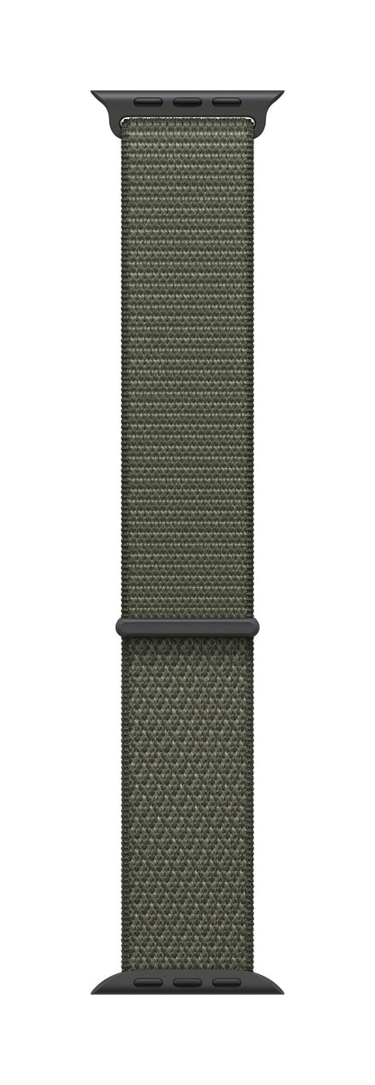 Apple MFFD4ZM/A Smart Wearable Accessories Band Green Nylon, Recycled polyester, Spandex