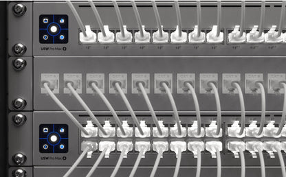 Ubiquiti UACC-Cable-Patch-EL-1M-W networking cable Translucent, White Cat6
