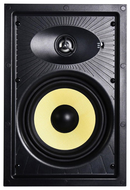 Vivolink Audiopack Subwoofer + 2 x premium in-wall speakers (Limited Bundle Pack Offer) Black Wired 110 W
