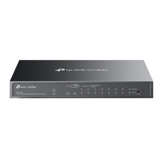 TP-Link Omada 10-Port Gigabit Easy network switch, Managed, Power over Ethernet (PoE)