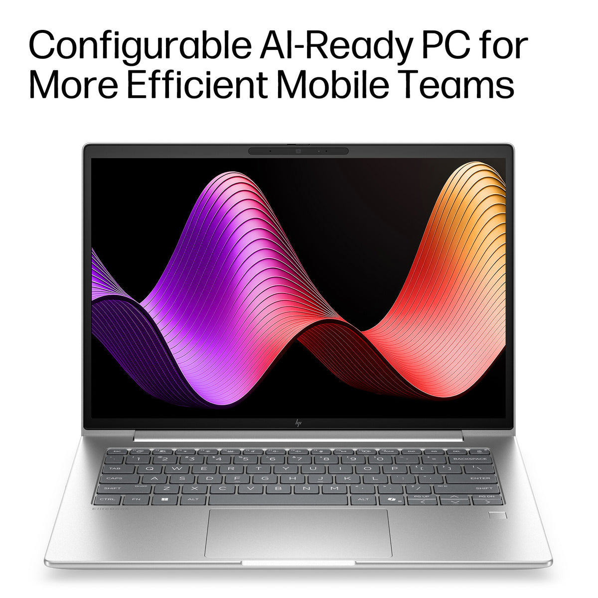 HP E37N4EA laptop 35.6 cm (14") Touchscreen WUXGA 16 GB LPDDR5x-SDRAM 512 GB SSD Wi-Fi 7 (802.11be) Windows 11 Pro AI PC Silver