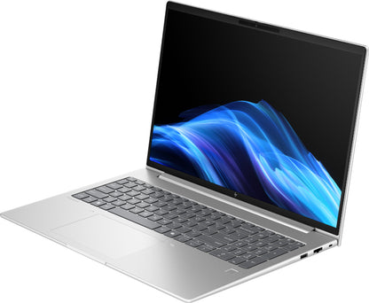 HP EliteBook 6 G1iR Intel Core 5 120U Laptop 40.6 cm (16") WUXGA 16 GB DDR5-SDRAM 512 GB SSD Wi-Fi 6E (802.11ax) Windows 11 Pro Silver