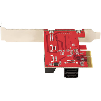 StarTech.com SATA PCIe Card - 6 Port PCIe SATA Expansion Card - 6Gbps - Low/Full Profile - Stacked SATA Connectors - ASM1166 Non-Raid - PCI Express to SATA Converter - TAA