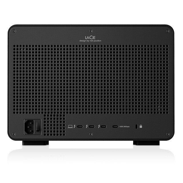 LaCie 8big Pro5 disk array 128 TB Desktop Black