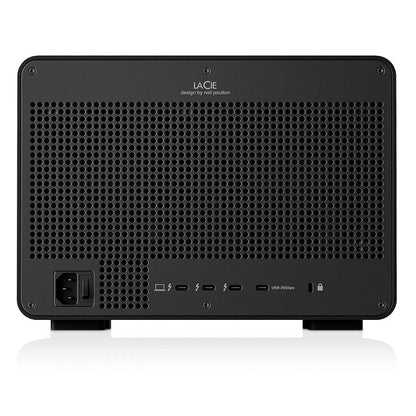 LaCie 8big Pro5 disk array 64 TB Desktop Black