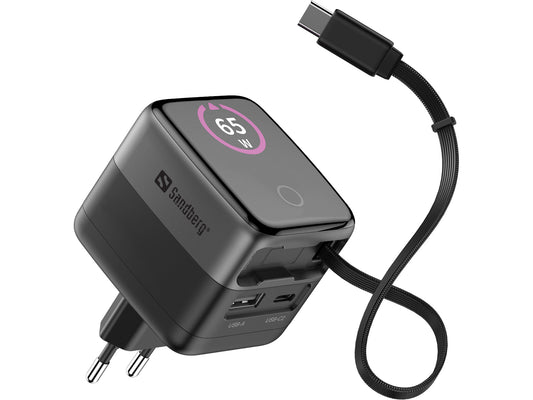 Sandberg Charger 65 W Power Delivery Display + Cable