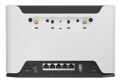 Mikrotik Chateau LTE12 wireless router Gigabit Ethernet Dual-band (2.4 GHz / 5 GHz) 4G Black, White
