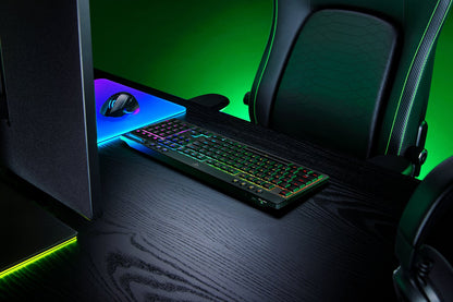 Razer BlackWidow V4 keyboard Gaming USB + RF Wireless + Bluetooth QWERTY US International Black