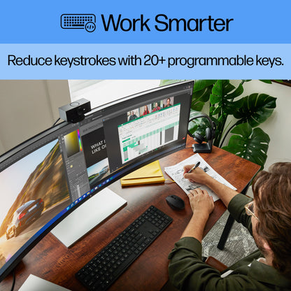 HP 650 Wireless Keyboard and Mouse Combo White