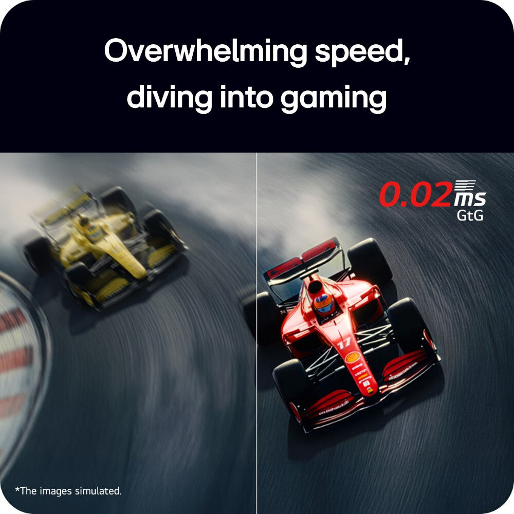 LG UltraGear GX7 WOLED 27-inch 4th Gen. QHD Gaming Monitorㅣ27GX790B with Dual-Mode(720Hz@HD, 540Hz@QHD), 0.02ms(GtG), DP2.1, VESA DisplayHDR™ True Black 500
