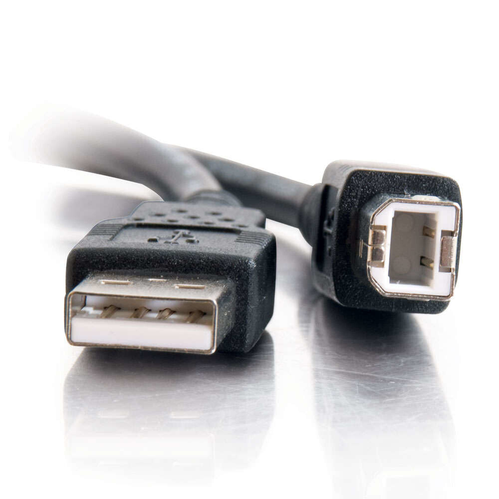 C2G 2m USB 2.0 A/B Cable - Black