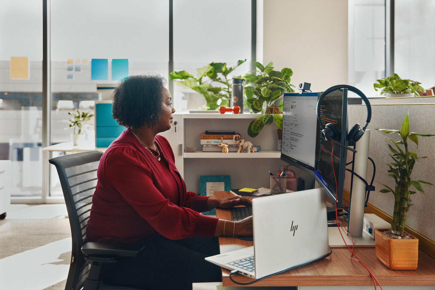 Poly Blackwire 3320 Stereo Microsoft Teams Certified USB-C Headset +USB-C/A Adapter