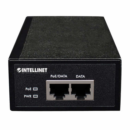 Intellinet Gigabit High-Power PoE+ Injector, 1 x 30 W, IEEE 802.3at/af Power over Ethernet (PoE+/PoE)