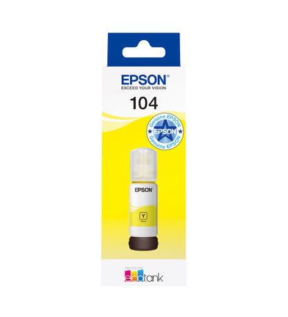 Epson 104 EcoTank Yellow ink bottle (WE)