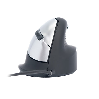 R-Go Tools Ergonomic mouse R-Go HE Break with break software, medium (hand size 165-185 mm), right-handed, Wired, black