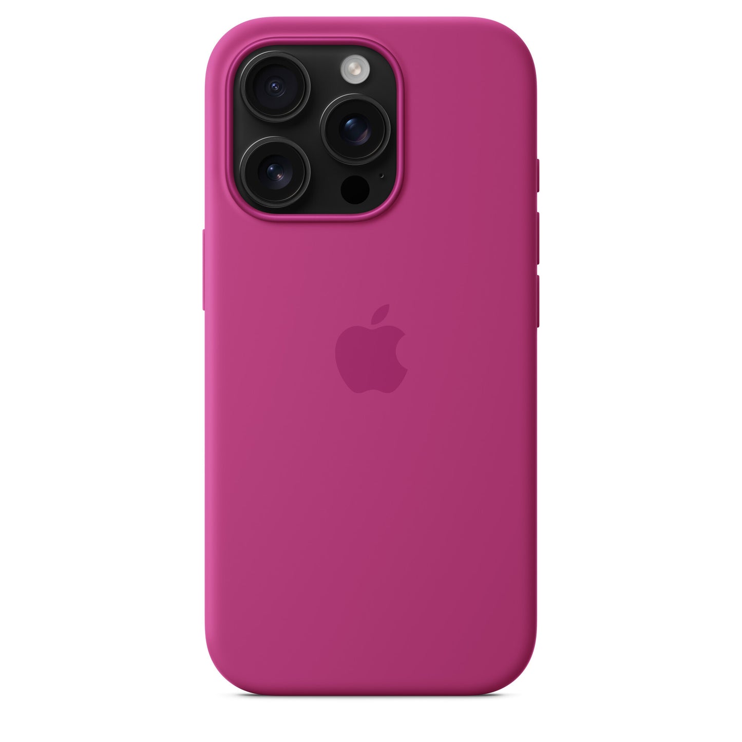 Apple iPhone 16 Pro Silicone Case with MagSafe - Fuchsia