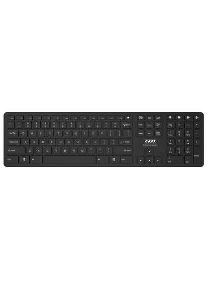 Port Designs 900903-UK keyboard Office Bluetooth QWERTY UK English Black